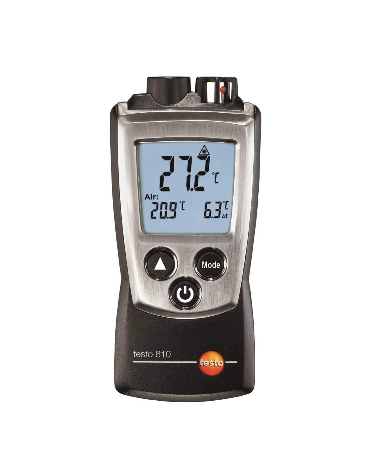 testo 810 - 2 channel Infrared Thermometer (with TopSafe case) - Image 2
