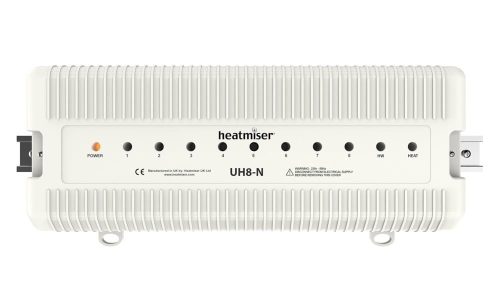 Heatmiser UH8N 8 zone wiring box (12v)
