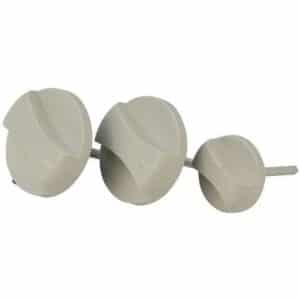 Vaillant Buttons Grey, Kit Of 3